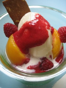 peach melba